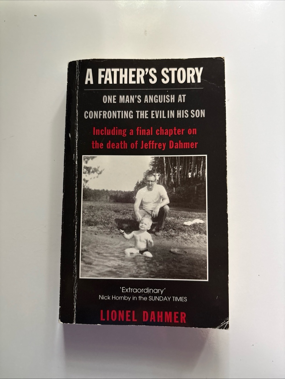 A Father's Story by Lionel Dahmer - Black Cover